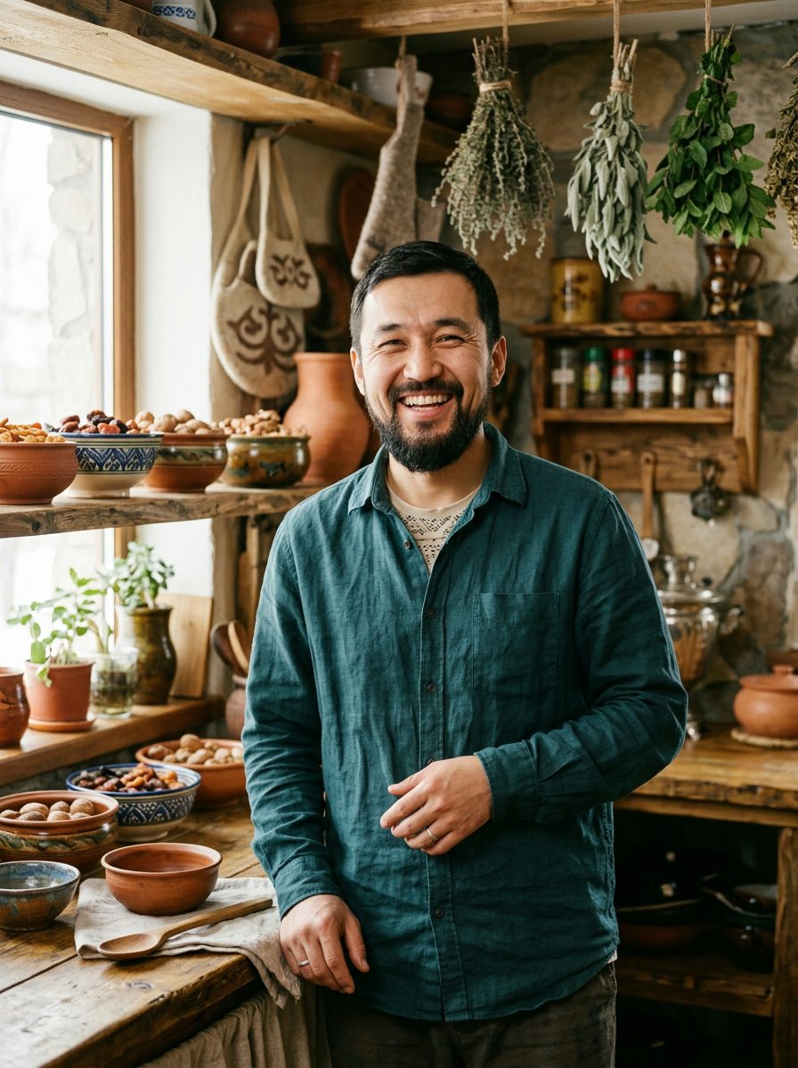 Timurlan Teleshov — author and culinary storyteller